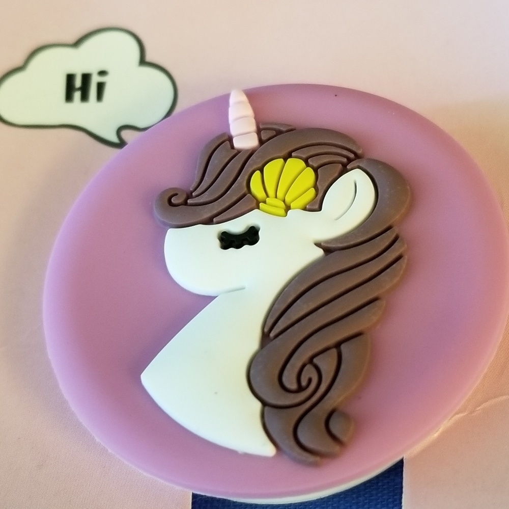 3D Pretty Unicorn Universal Phone Pop Socket